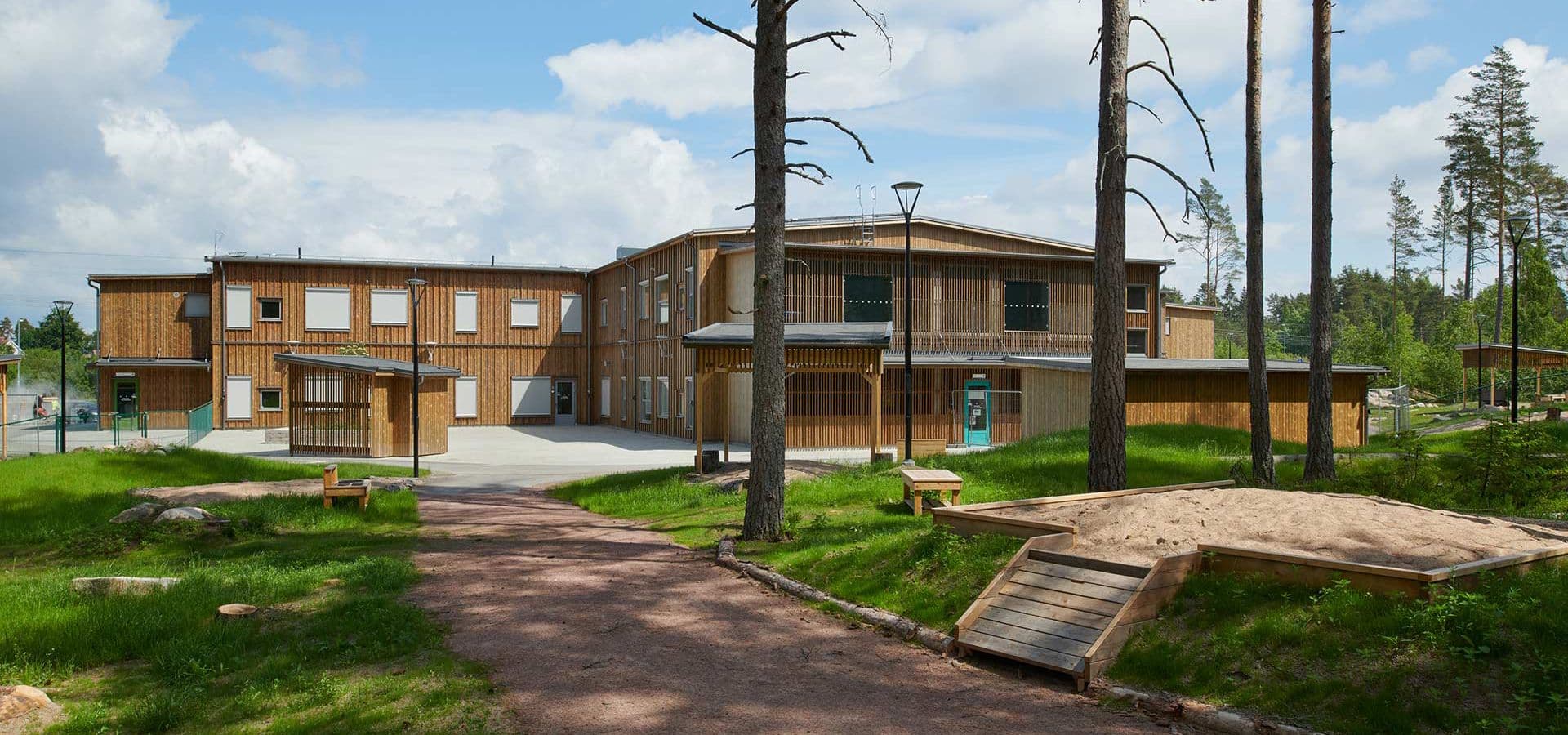 Annebergs förskola - utemiljö för trygga och självständiga barn