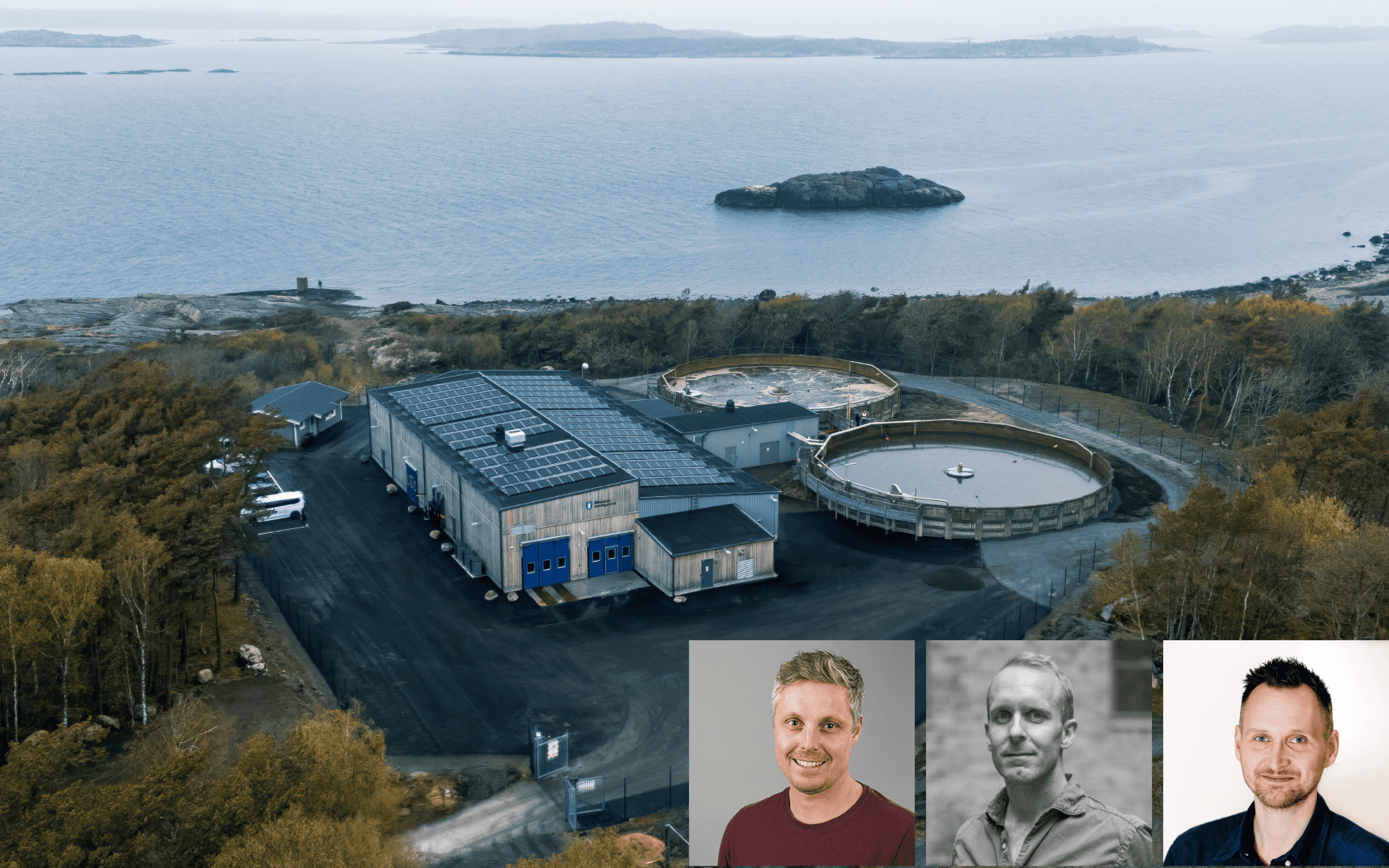 Reningsverk samt bilder på Joakim Ekberg, Kungsbacka kommun, Linus Wiegant, Lidköping miljö och teknik och Jonas Hesselroth,  ByggDialog.